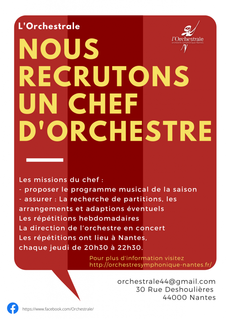 Recrutement chef